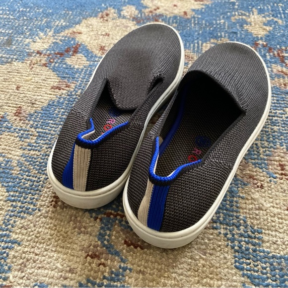 Rothy's The Kid's Sneaker in Steel Grey - Size 1 - Picture 6 of 6